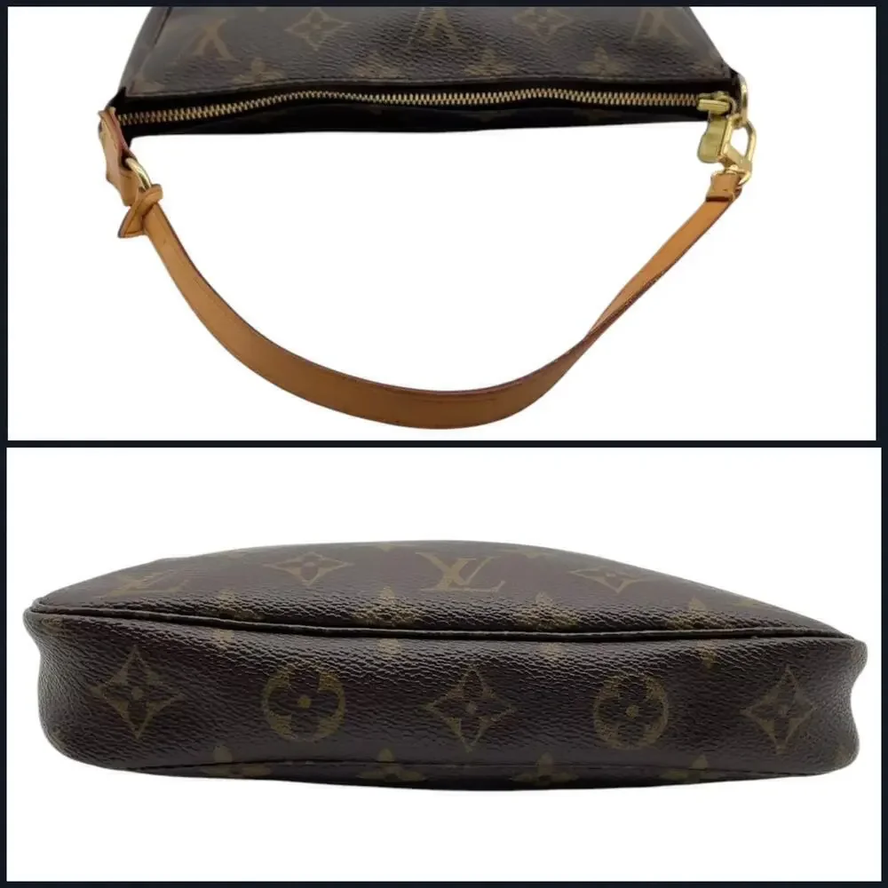 Louis Vuitton Vintage Monogram Pochette Accessories Pouch W/Box Dust Bag - Picture 6 of 15